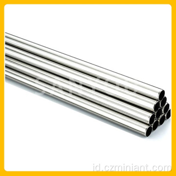 Pipa Stainless Steel yang mulus untuk rokok elektronik